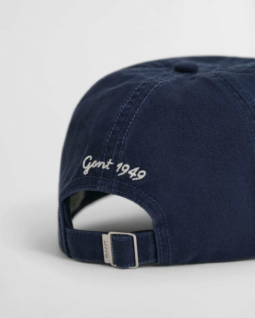 Gant Felt Graphic Washed Cap Evening Blue