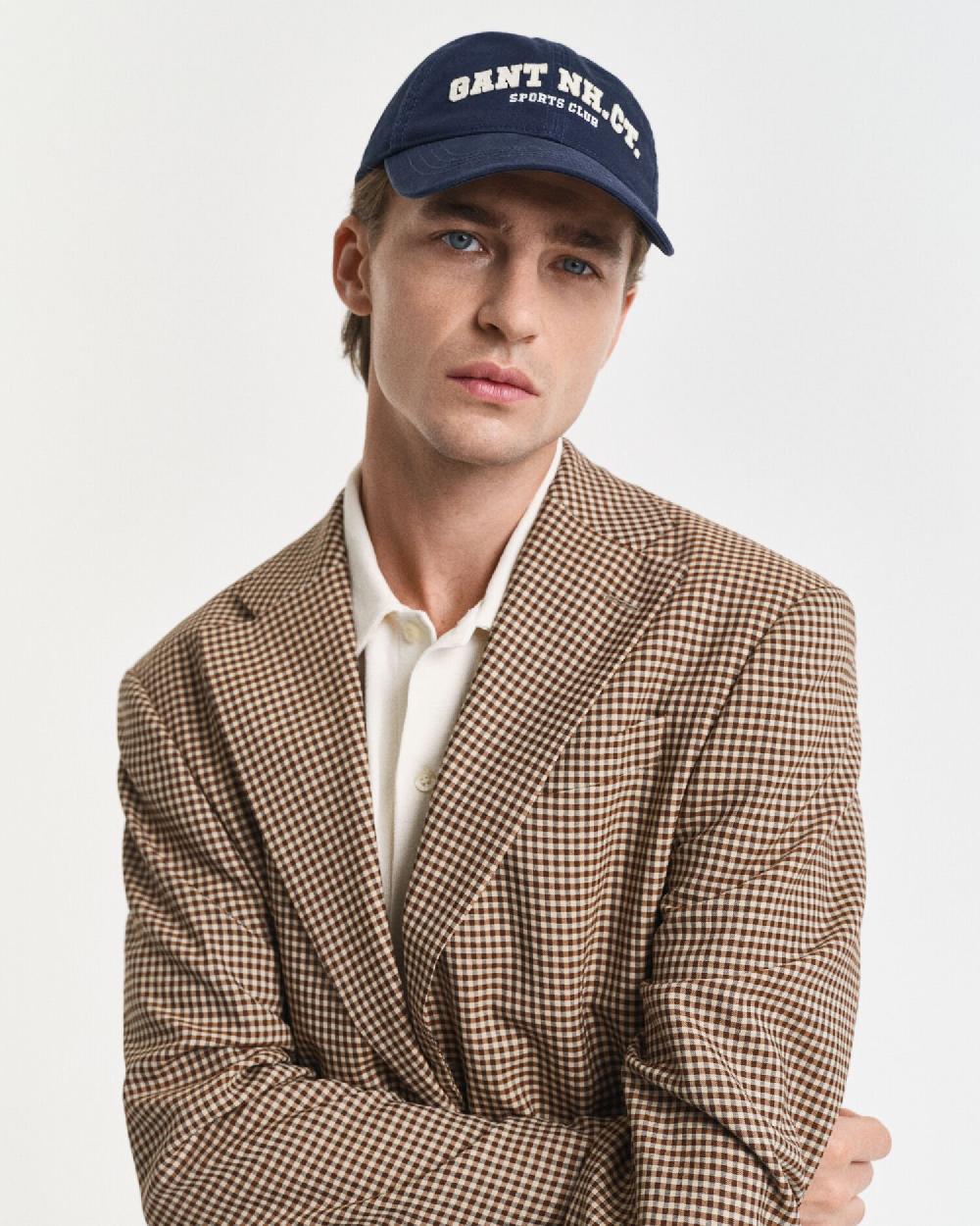 gant Felt Graphic Washed Cap evening blue