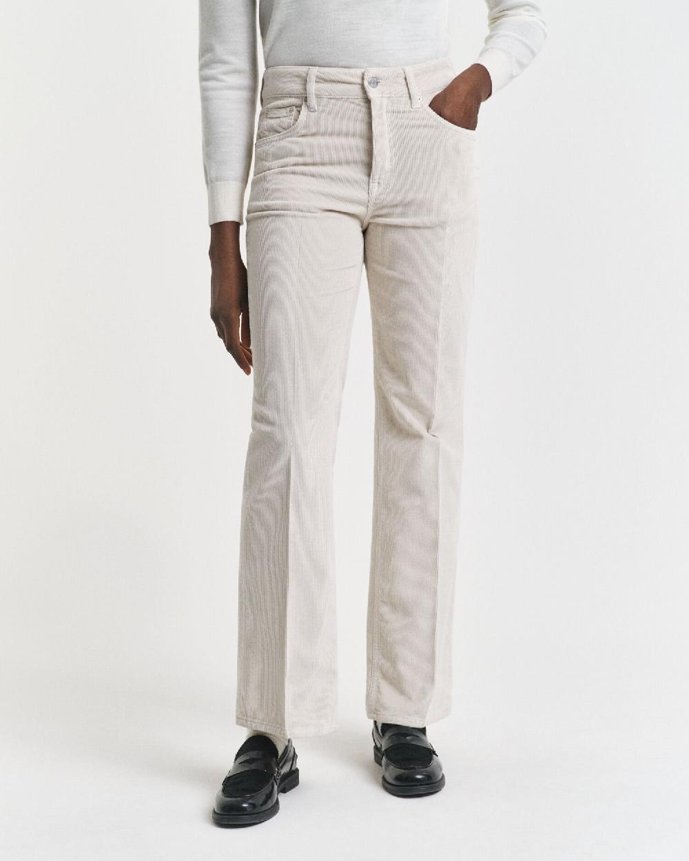 Gant Flared Corduroy Jeans Putty