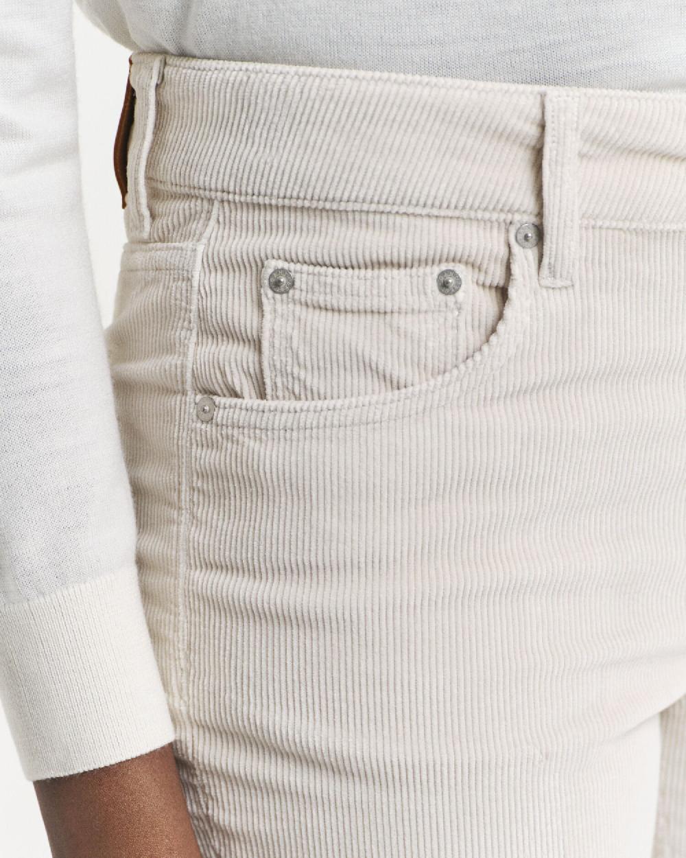 Gant Flared Corduroy Jeans Putty