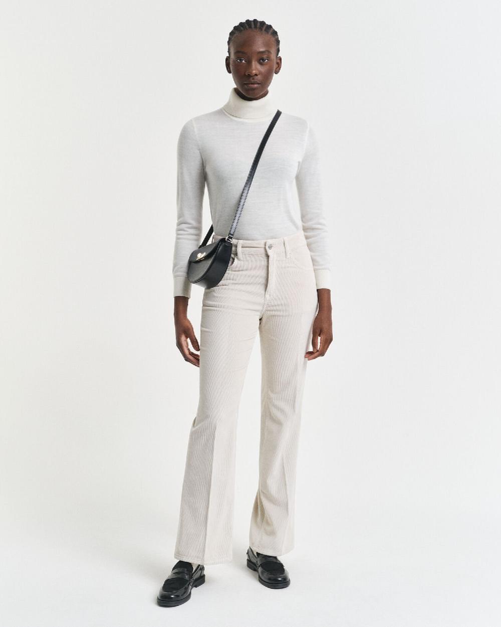 gant Flared Corduroy Jeans putty