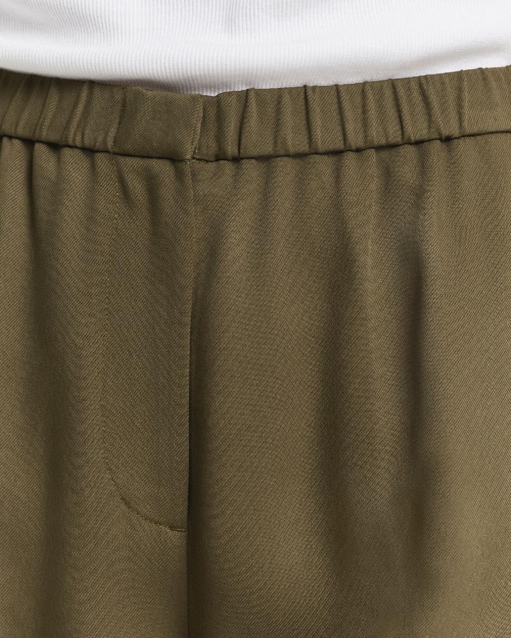 Gant Fluid Pants Moss Green