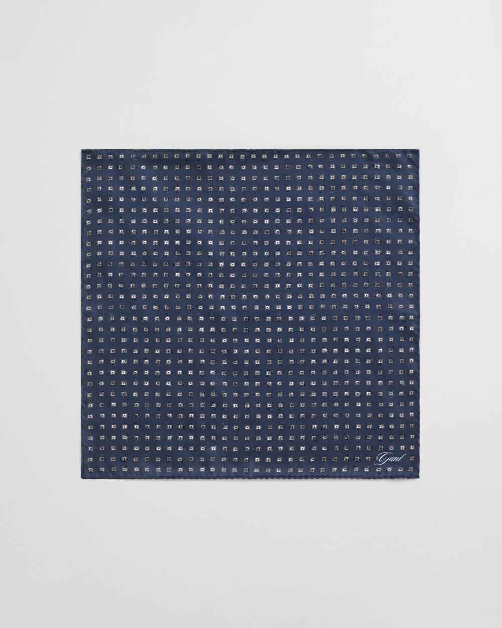 gant Foulard Print Pocket Square marine