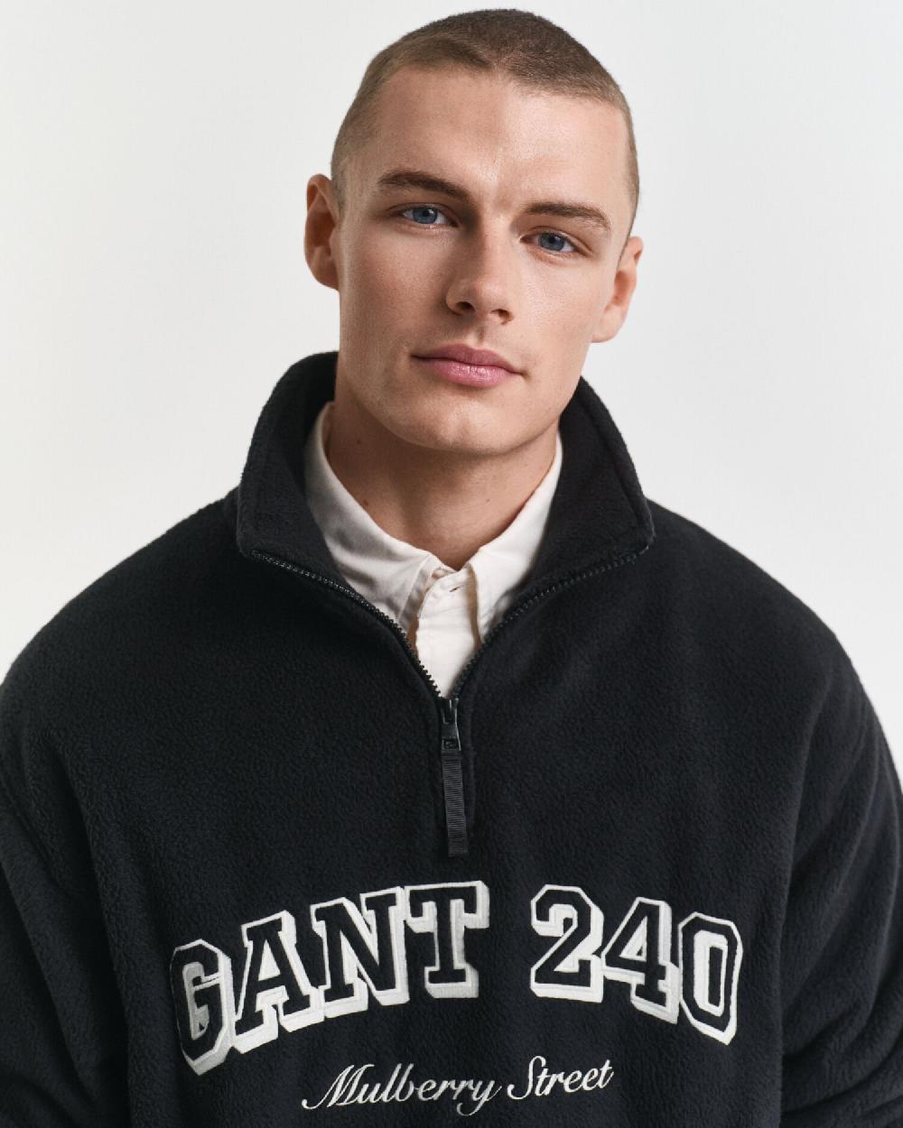Gant Graphic Fleece Black