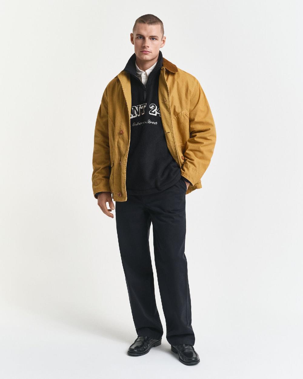 Gant Graphic Fleece Black