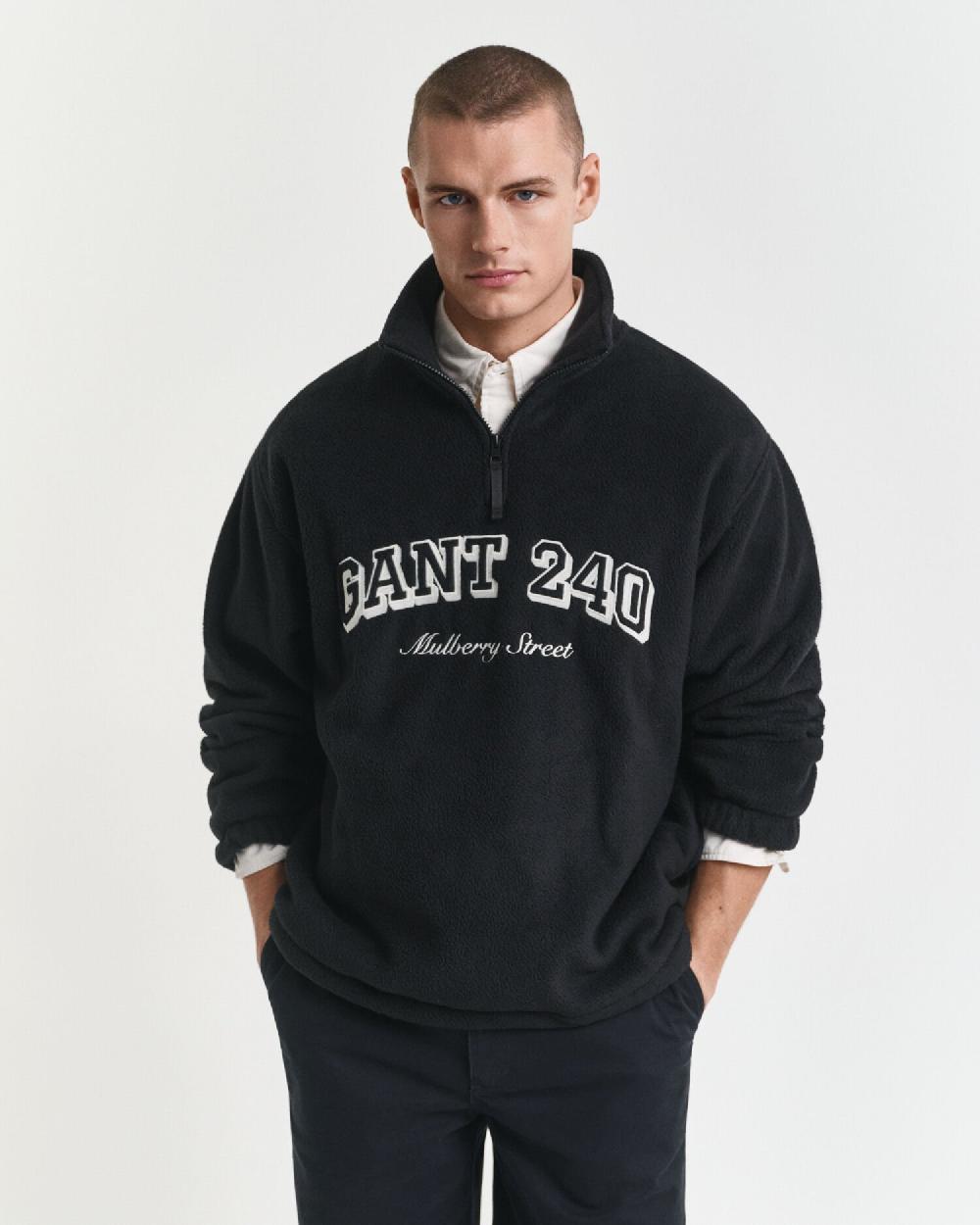 gant Graphic Fleece black