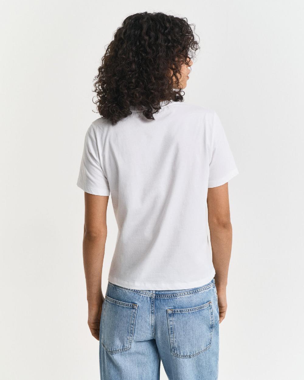 Gant Graphic T-Shirt White