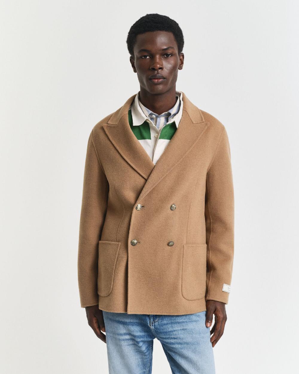 Gant Handstitched Club Blazer Warm Khaki