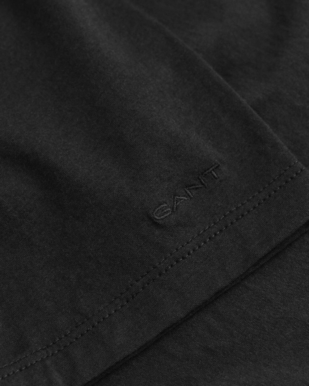 Gant Light Cotton T-Shirt Black