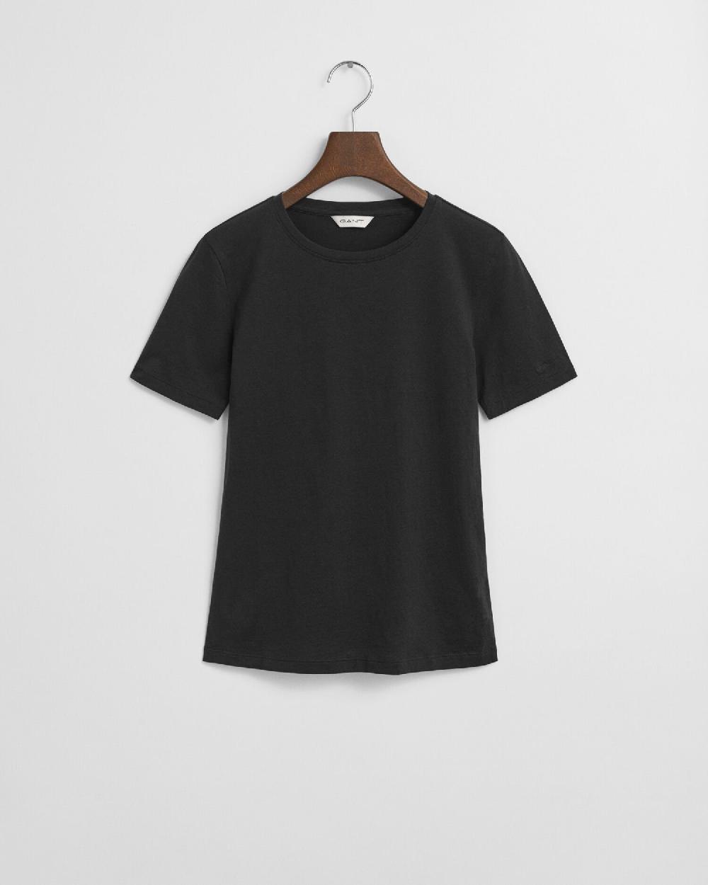 gant Light Cotton T-Shirt black