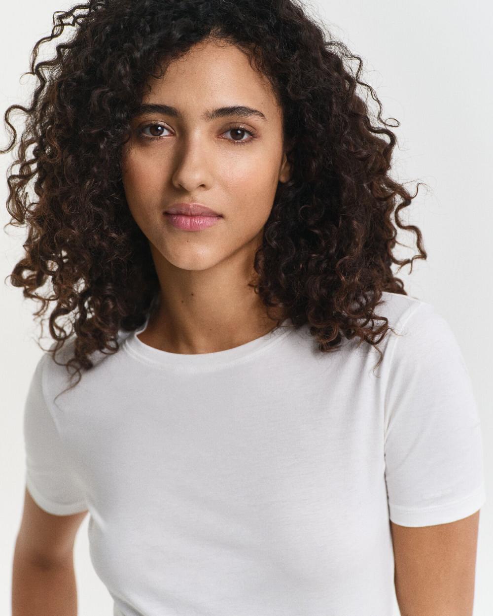 Gant Light Cotton T-Shirt White
