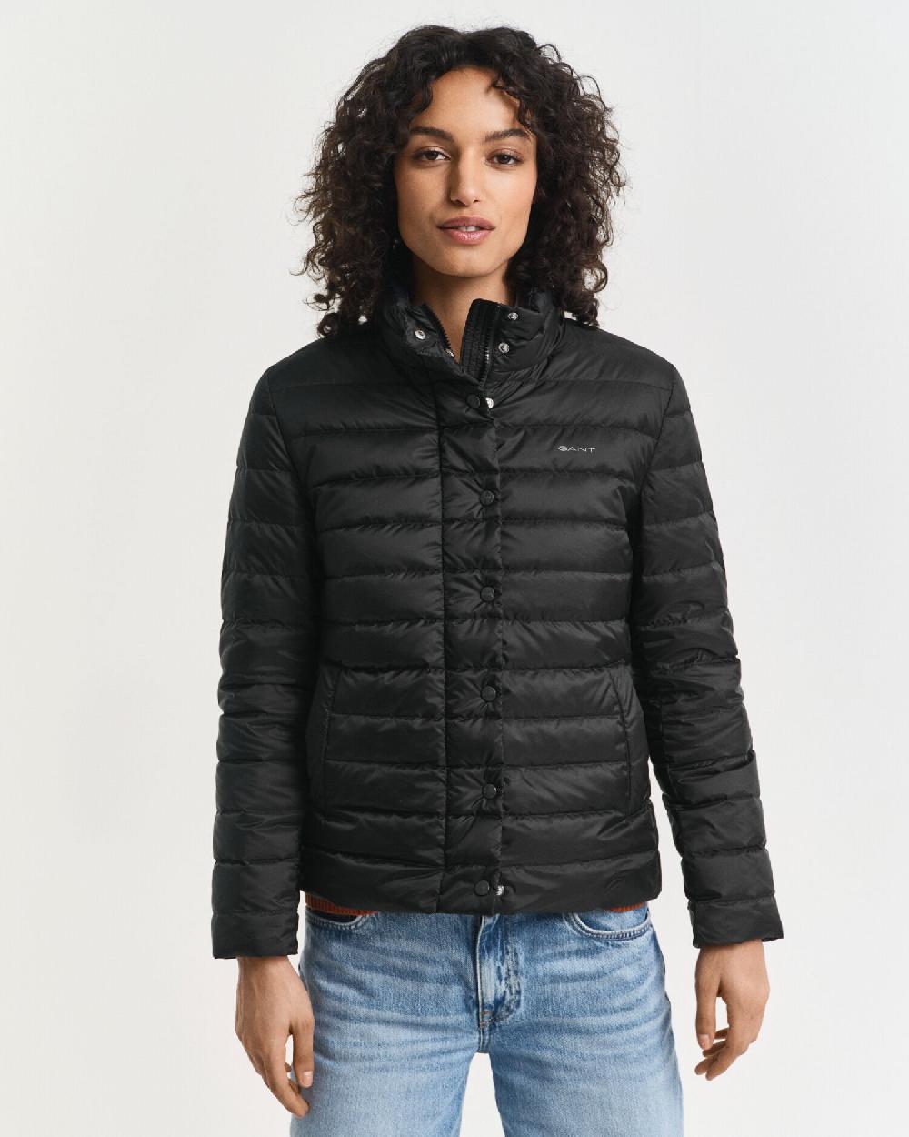 Gant Light Down Jacket Black