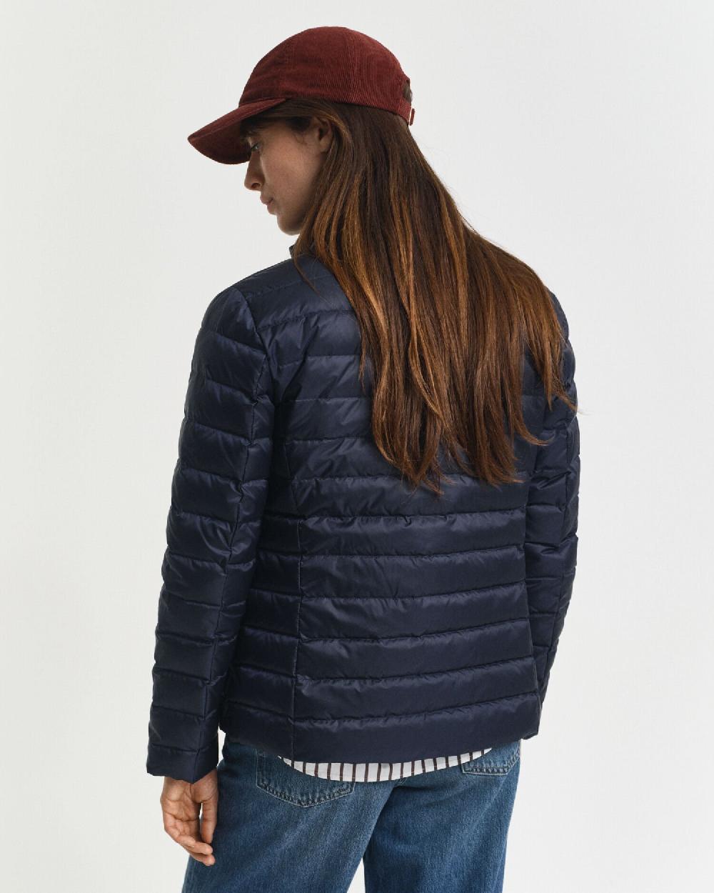 Gant Light Down Jacket Evening Blue
