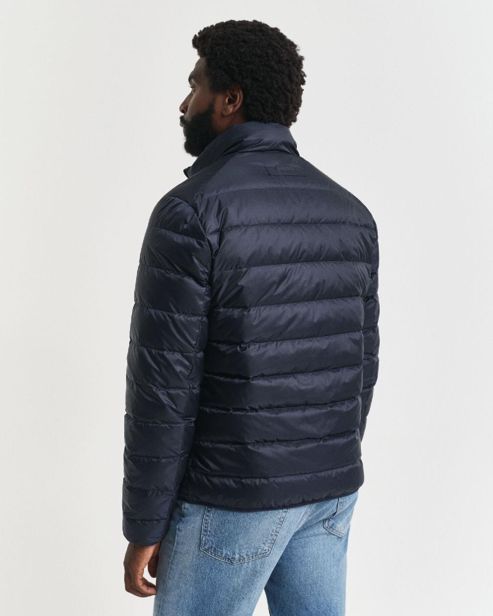 Gant Light Down Jacket Evening Blue