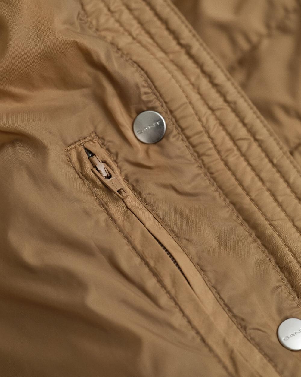 Gant Light Down Jacket Warm Khaki