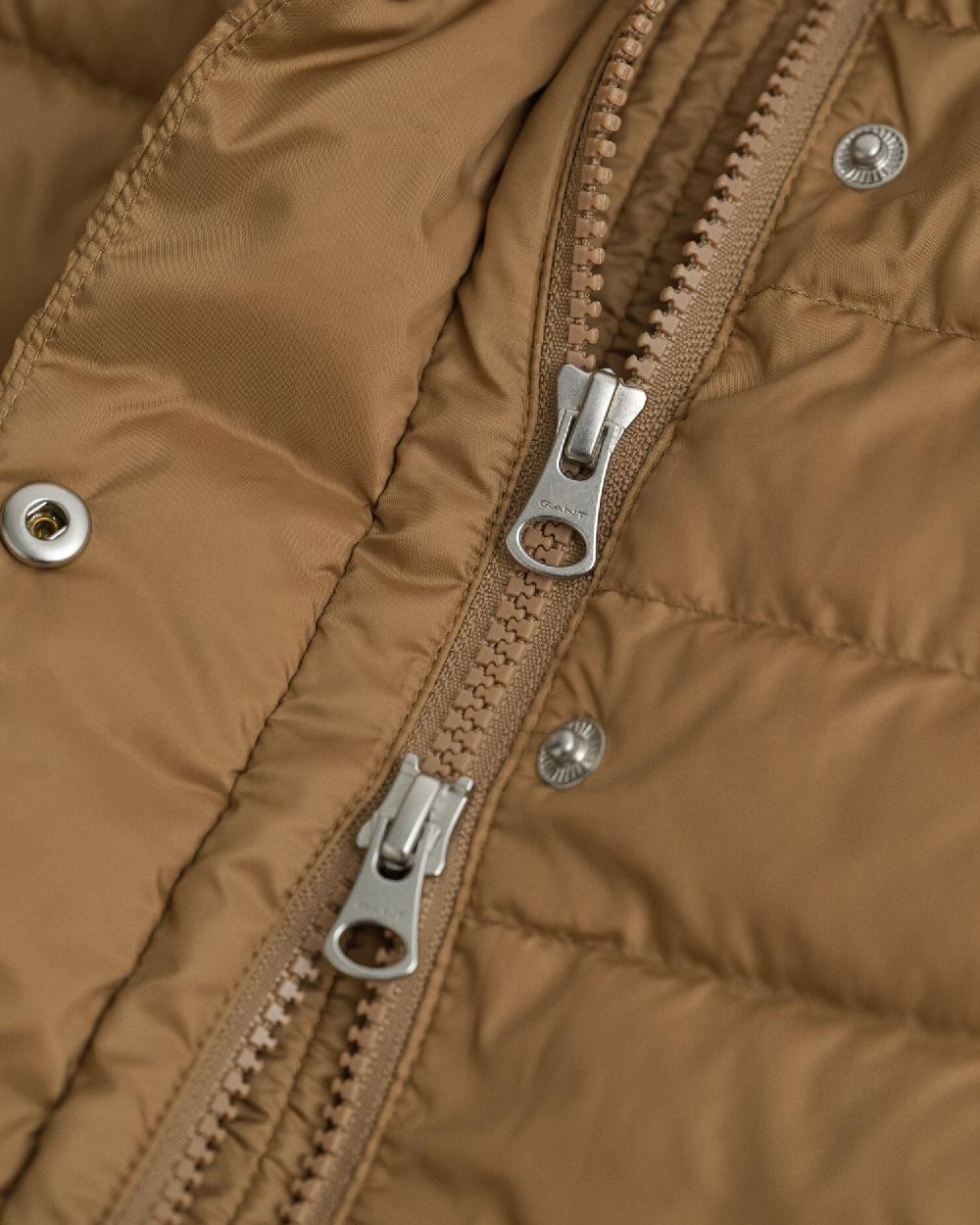 Gant Light Down Jacket Warm Khaki