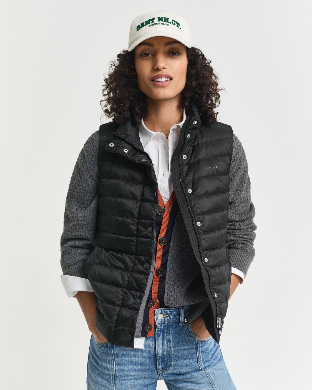 gant Light Down Vest black