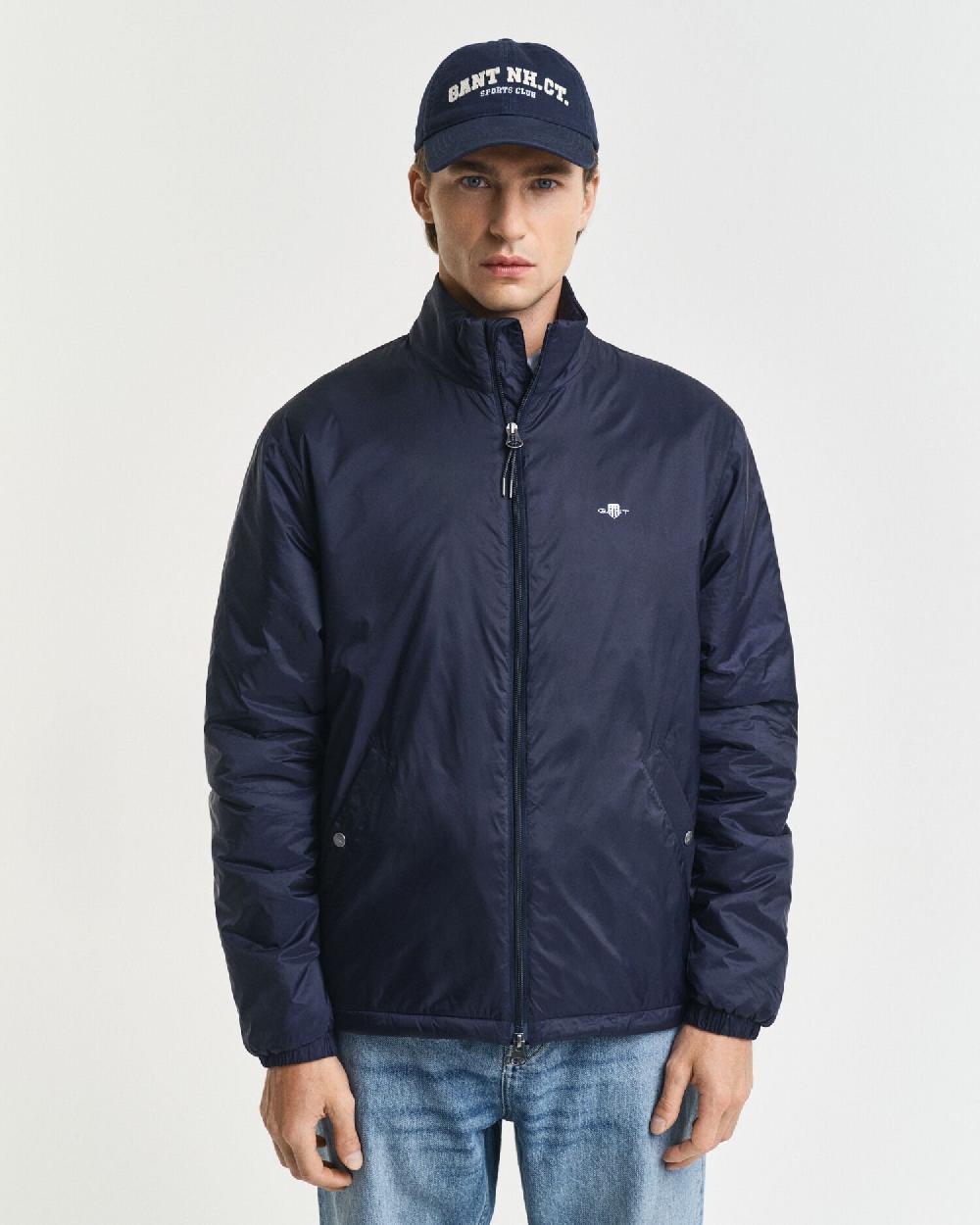 Gant Light Insulated Jacket Evening Blue