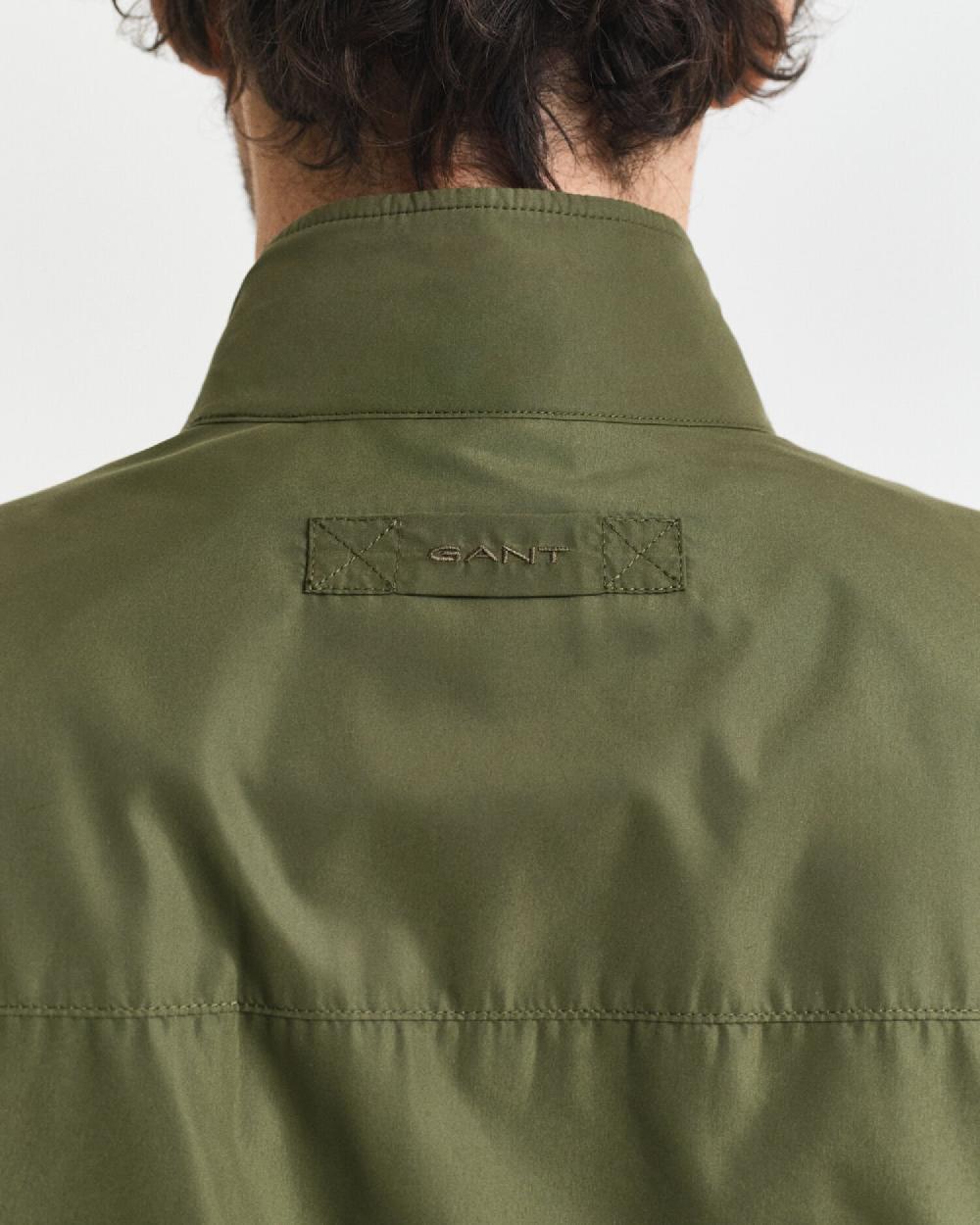 Gant Lightweight Harrington Jacket Moss Green