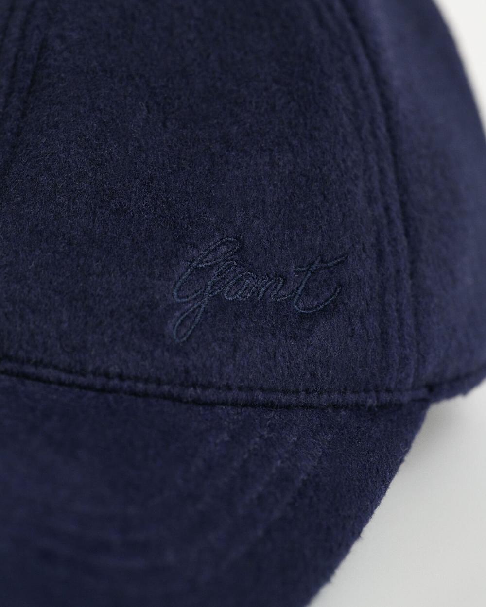 Gant Lustrous Melton Cap Evening Blue