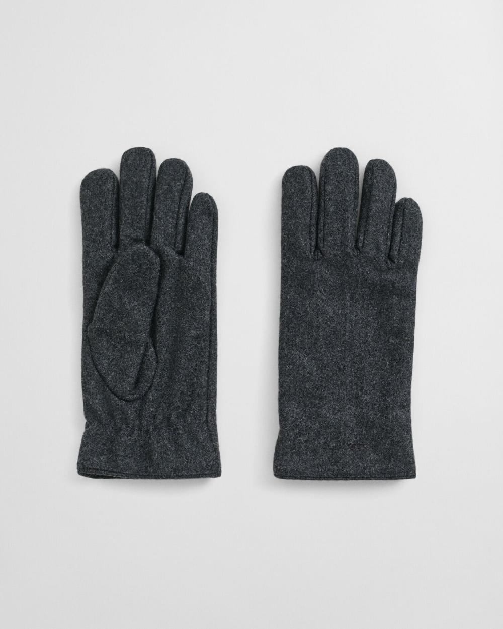 gant Melton Gloves antracit melange