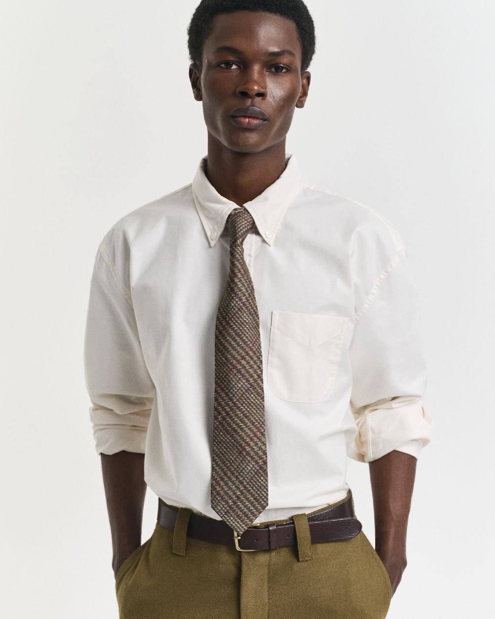 gant Prince of Wales Tie plumped red