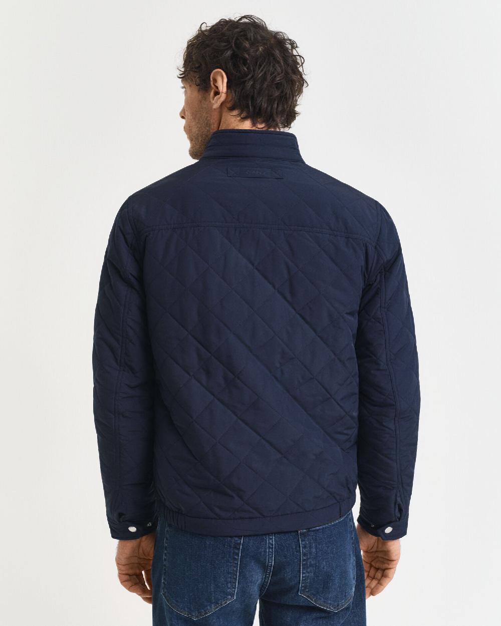 Gant Quilted Windcheater Evening Blue