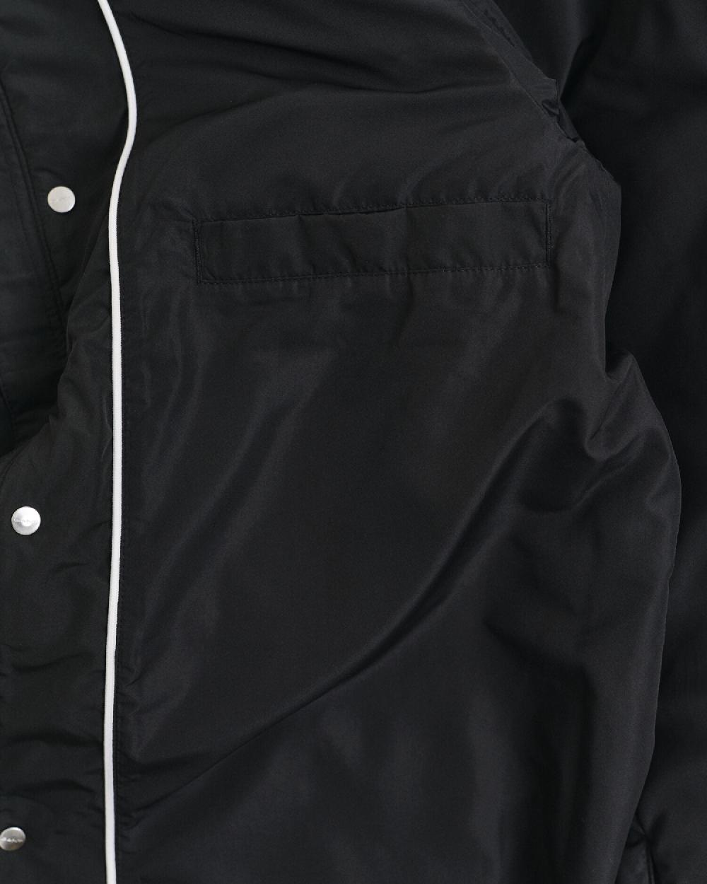 Gant Quilted Windcheater Mid-Length Jacket Black