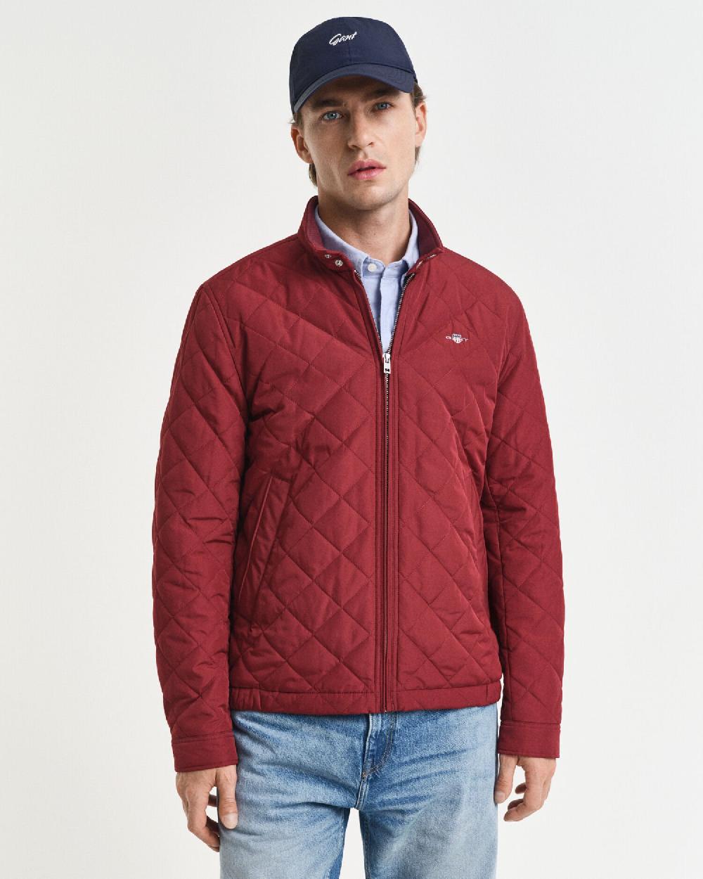 Gant Quilted Windcheater Plumped Red