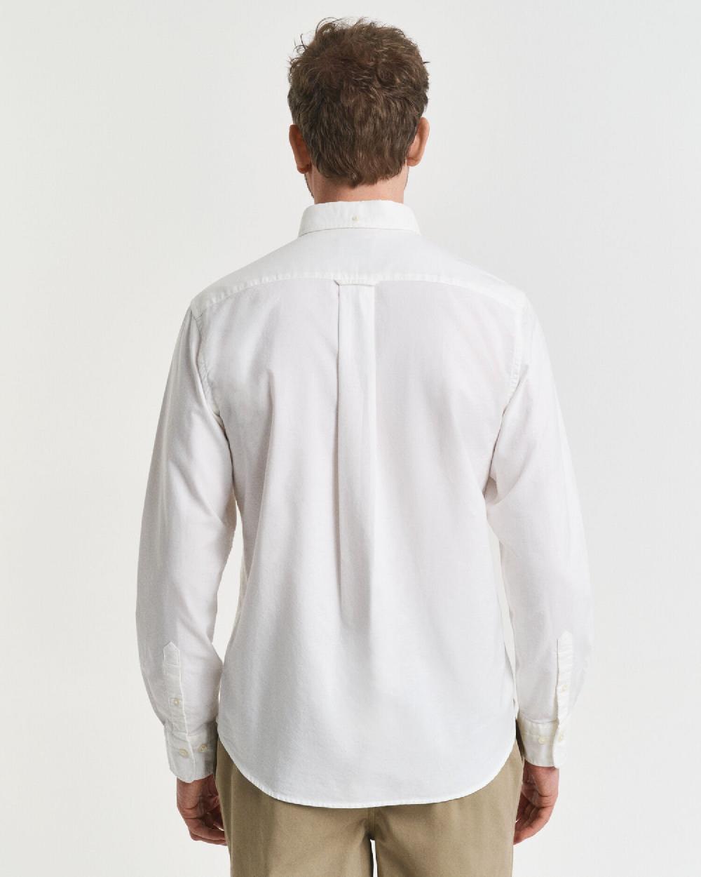 Gant Regular Fit Archive Oxford Shirt Eggshell