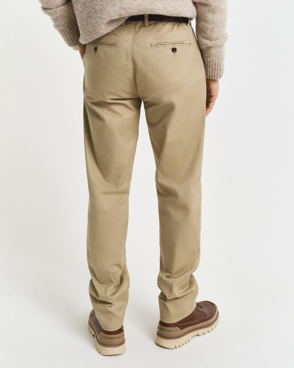 Gant Regular Fit Chinos Dark Khaki