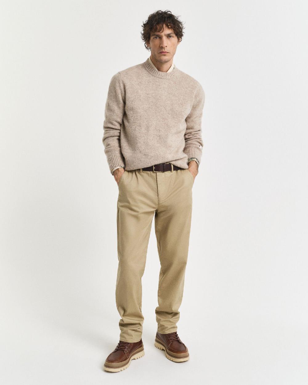 gant Regular Fit Chinos dark khaki