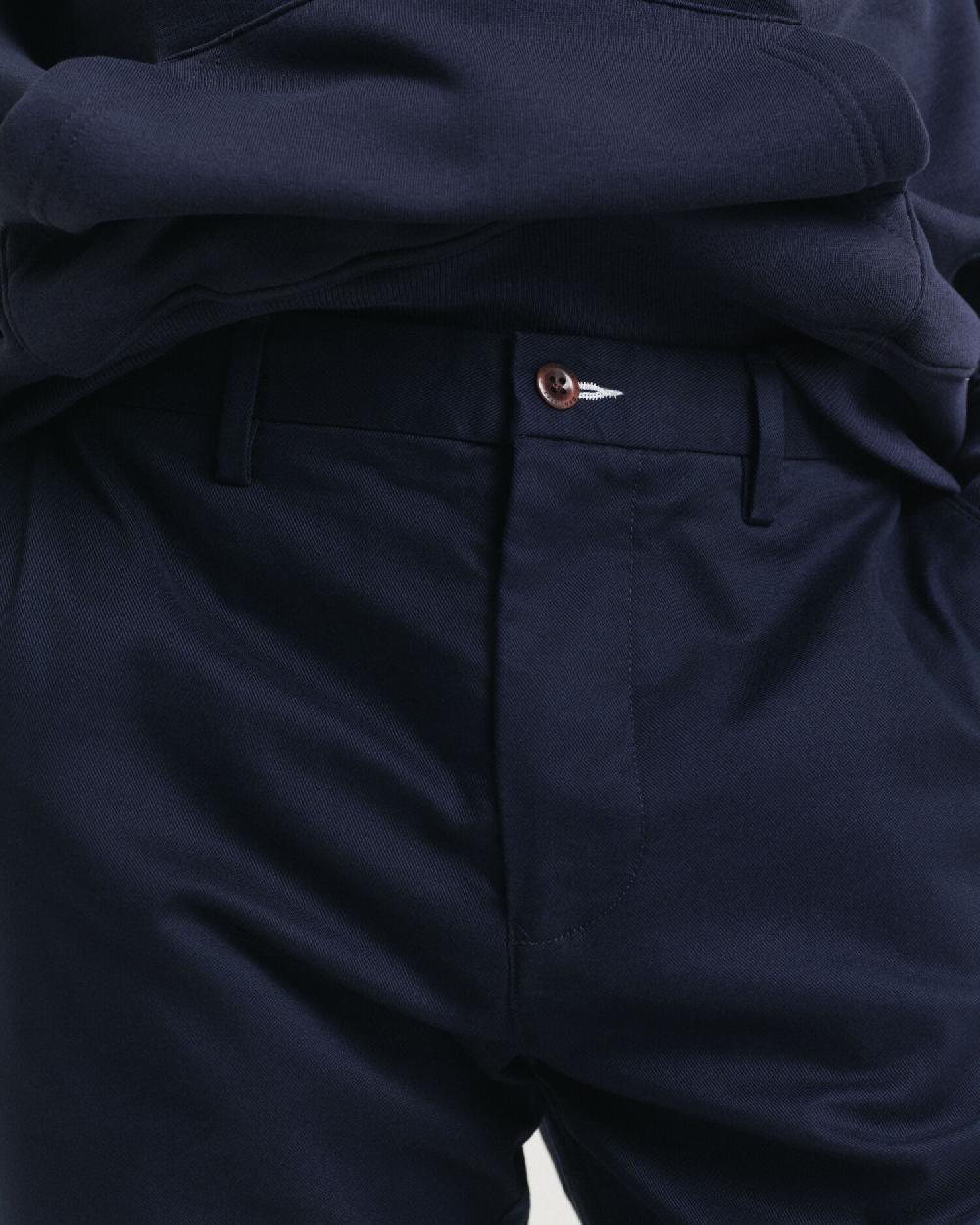 Gant Regular Fit Chinos Marine