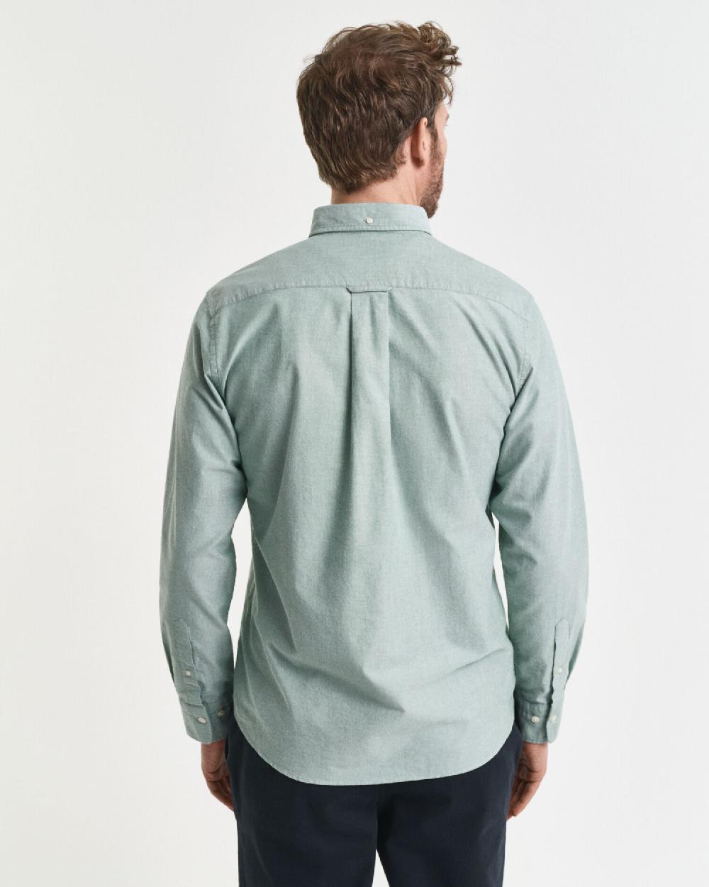 Gant Regular Fit Classic Oxford Shirt Forest Green