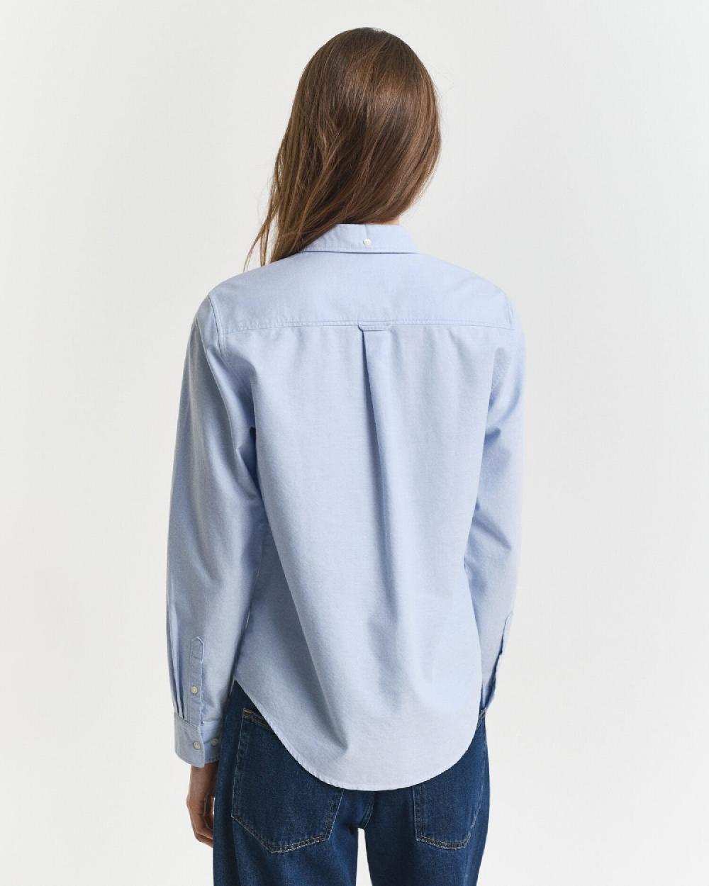 Gant Regular Fit Classic Oxford Shirt Light Blue