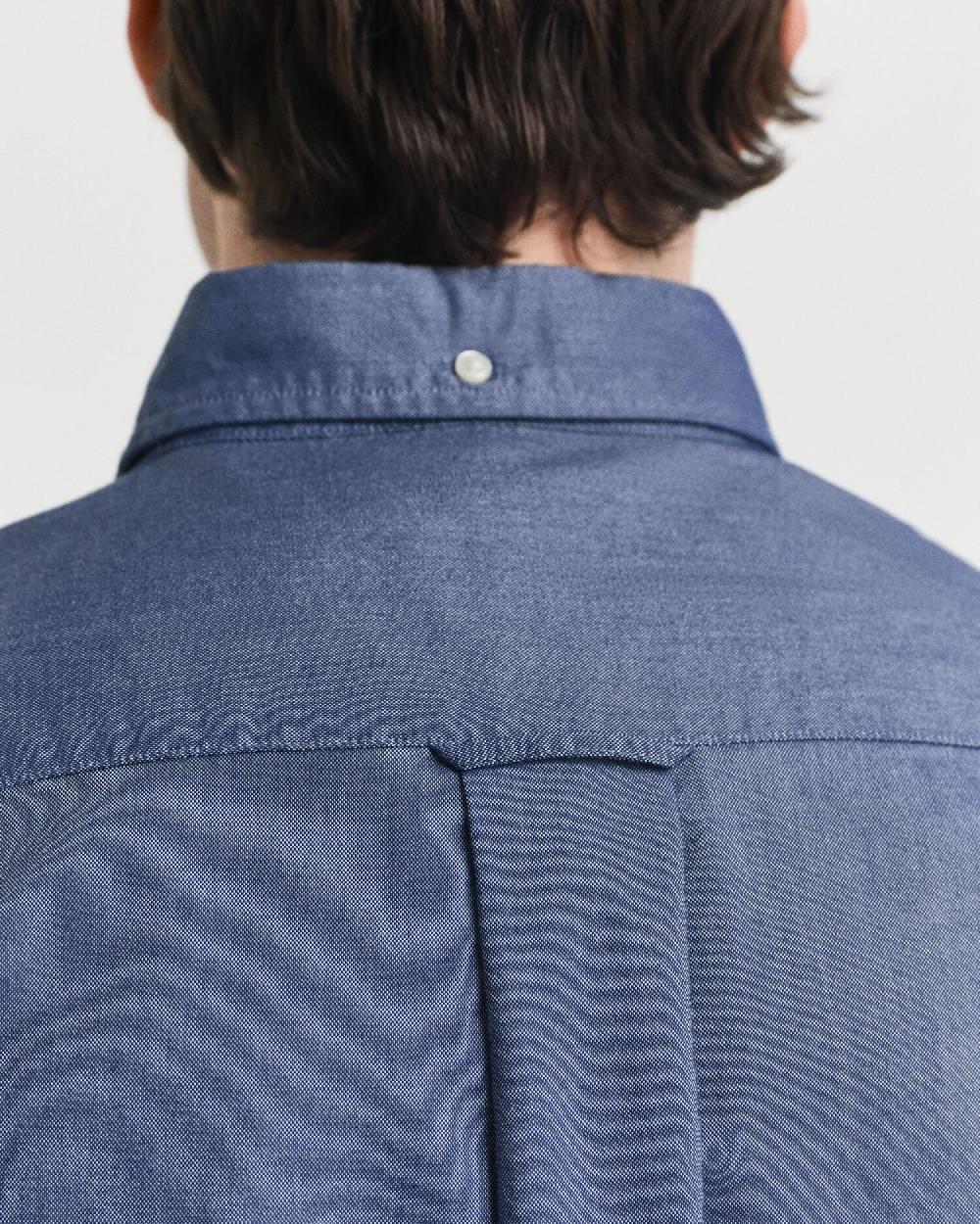 Gant Regular Fit Classic Oxford Shirt Persian Blue