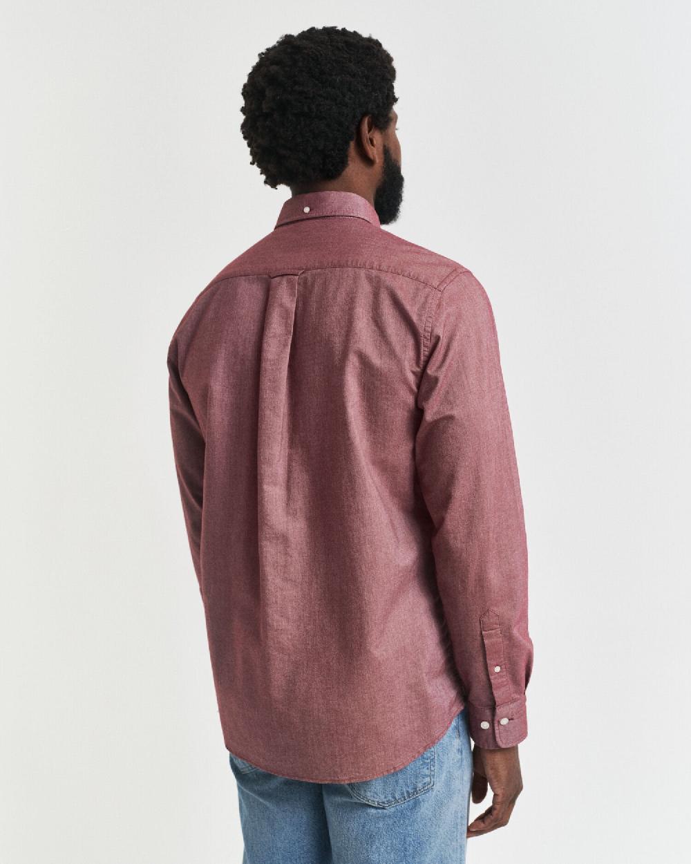 Gant Regular Fit Classic Oxford Shirt Plumped Red