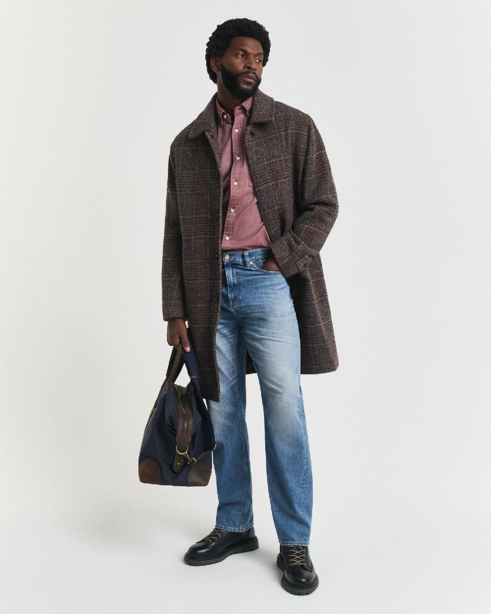 Gant Regular Fit Classic Oxford Shirt Plumped Red