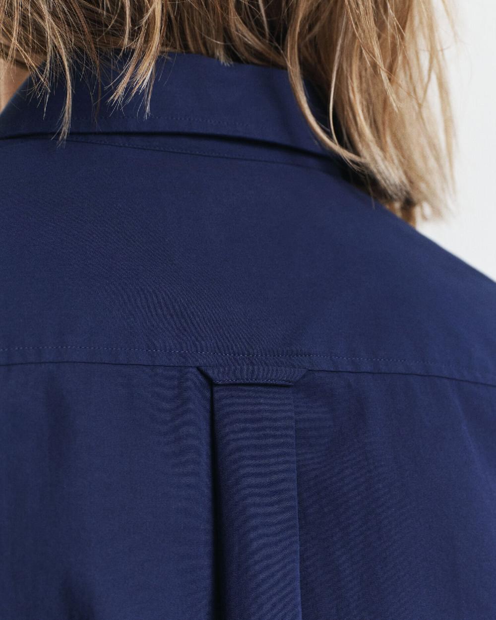 Gant Regular Fit Classic Poplin Shirt Classic Blue