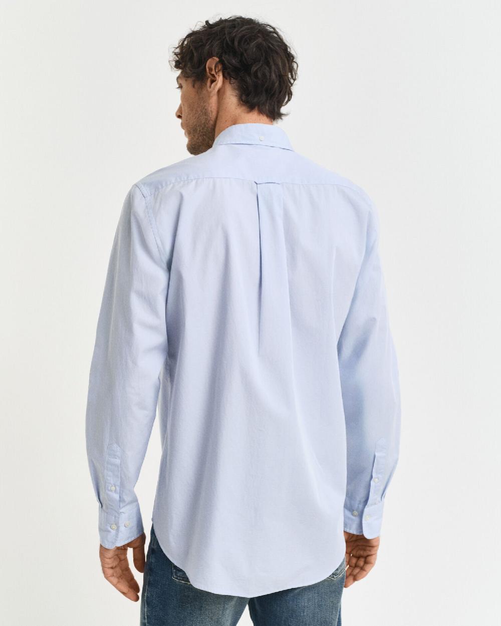 Gant Regular Fit Classic Poplin Shirt Light Blue