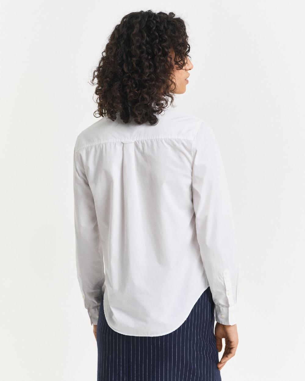 Gant Regular Fit Classic Poplin Shirt White