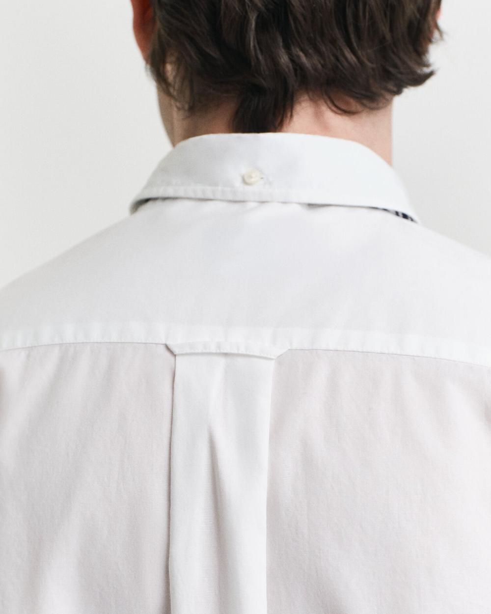 Gant Regular Fit Classic Poplin Shirt White