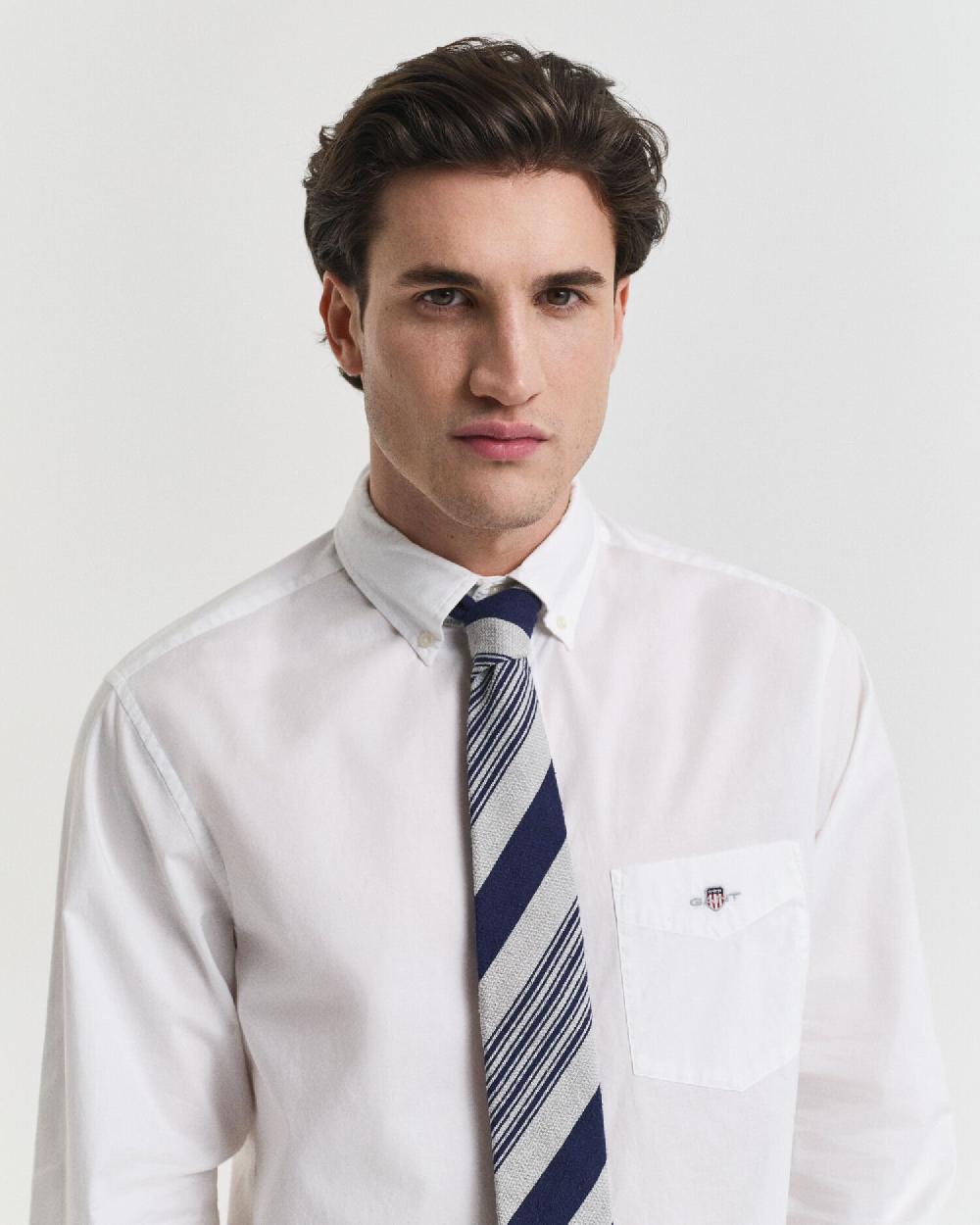 Gant Regular Fit Classic Poplin Shirt White