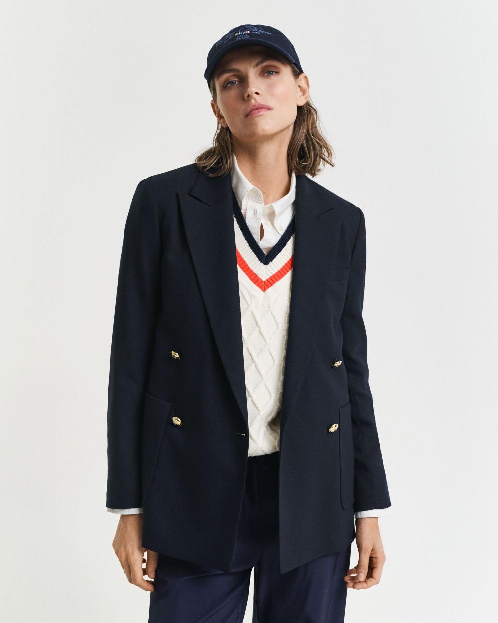 gant Regular Fit Club Blazer evening blue