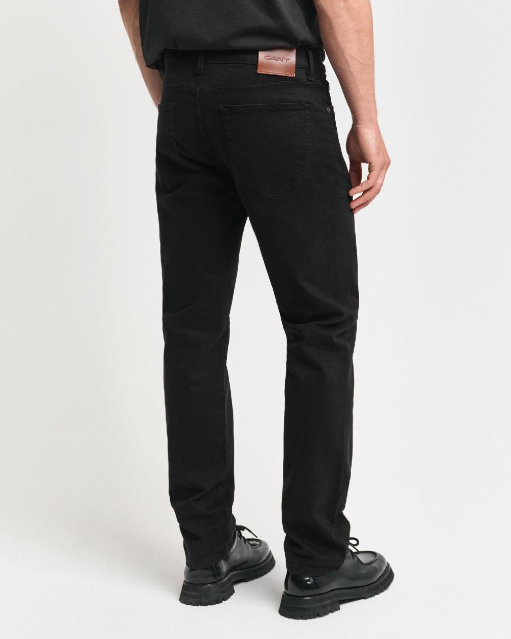 Gant Regular Fit Desert Jeans Black