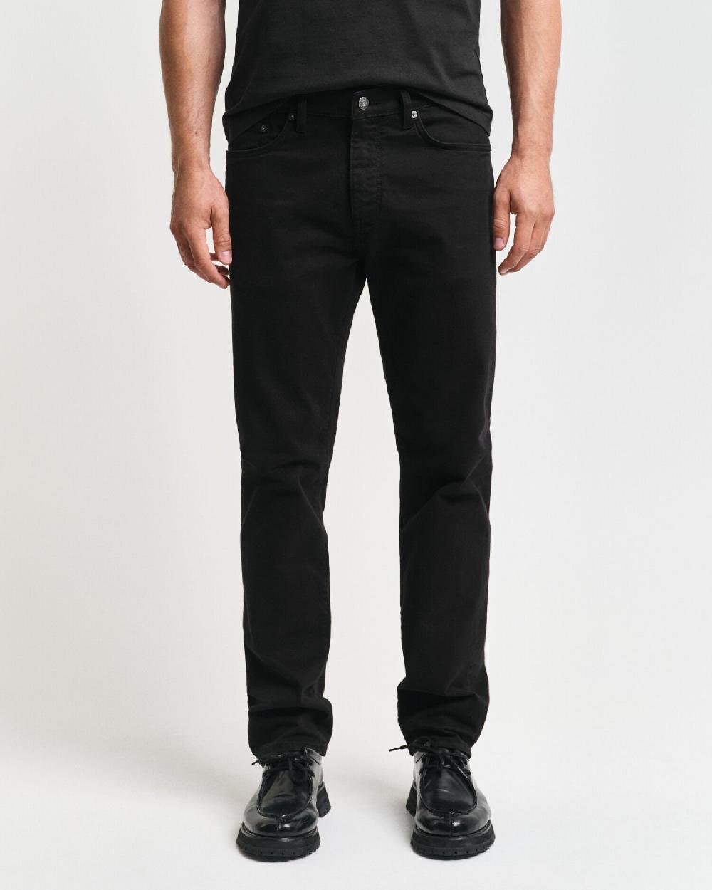 Gant Regular Fit Desert Jeans Black