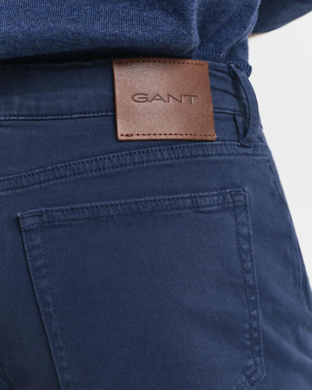 Gant Regular Fit Desert Jeans Marine