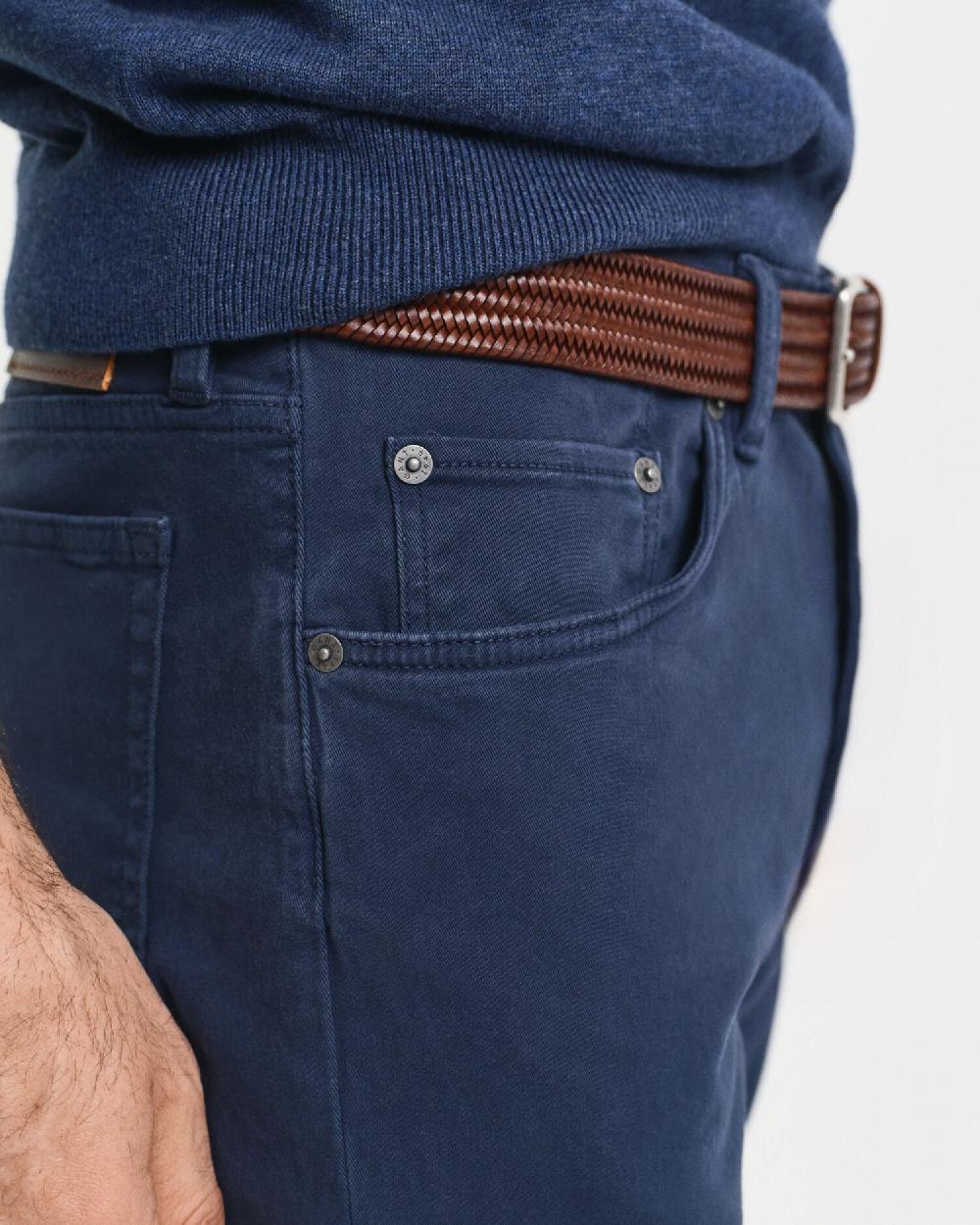 Gant Regular Fit Desert Jeans Marine