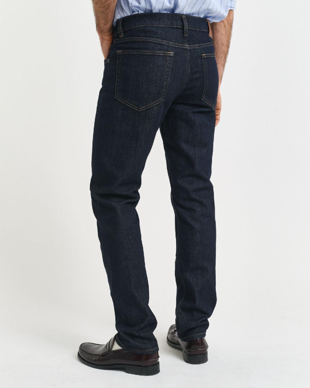 Gant Regular Fit Jeans Dark Blue