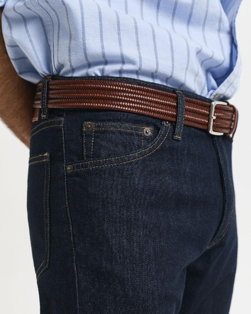 Gant Regular Fit Jeans Dark Blue